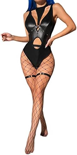 Lingerie para mulheres plus size renda preta sexy preto bodysuit malha mangueira babydoll bodysuit de lingerie de pelúcia