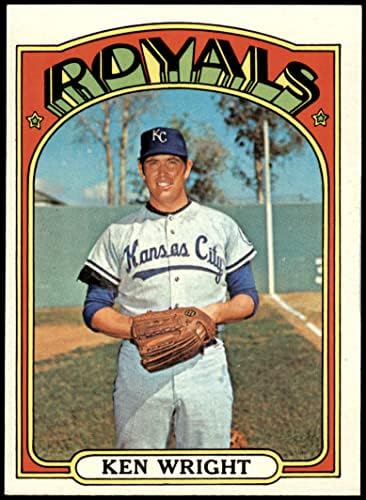 1972 Topps # 638 Ken Wright Kansas City Royals Ex/Mt Royals