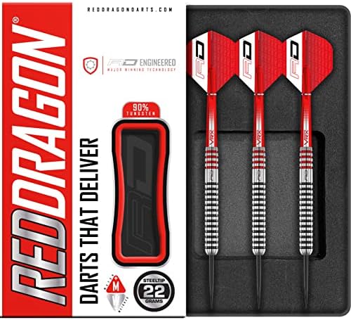 Wolfram Professional Darts do Dragão Vermelho GT3 Defina voos MIT e eixos de nitrotecnologia