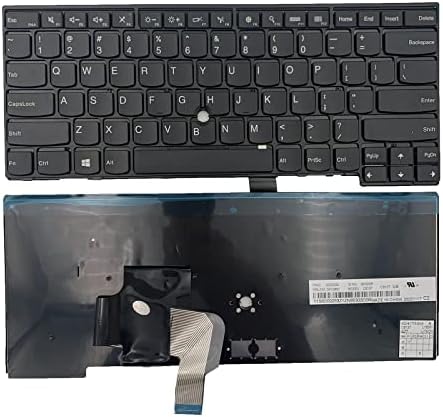 YHFSHOP Substituição do laptop Teclado do layout dos EUA para Lenovo ThinkPad T440 T440P T440S T431 E431 L440 T450S L440