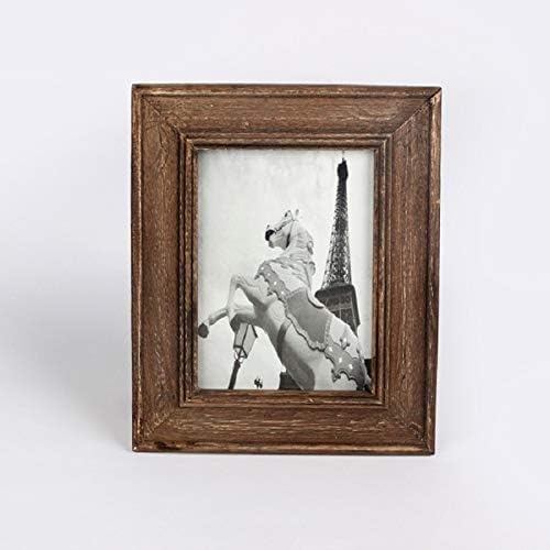 Geltdn simples 6 polegadas 7 polegadas moldura de madeira sólida Conjunto de fotos de madeira retro angustiado quadro de quadro