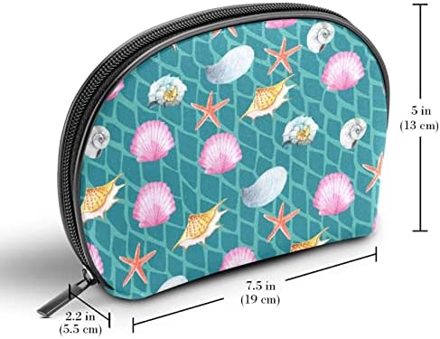 Bolsa de higiene pessoal, bolsa de cosméticos de maquiagem para mulheres, homens, desenho animado do mar de estrela do mar