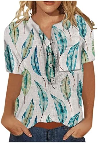 Tampas florais de tamanho grande para mulheres Moda de verão Tops Camisas de manga curta casual Casual Camisas de manga
