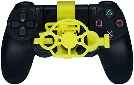 Roda de corrida para jogos PS4, Mini Velas de Mini Impressão 3D Adicionar para o controlador PlayStation 4