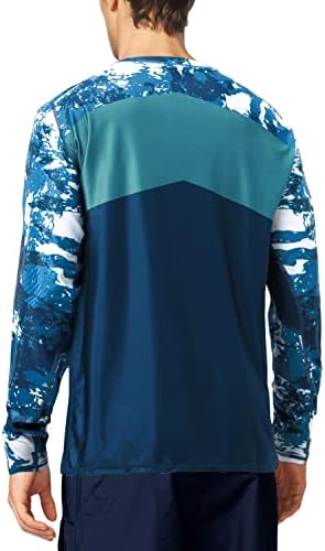 Camisa de pesca de atordoamento para homens de manga longa Proteção solar upf 50+ camisetas de wicking de umidade