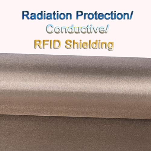 CXSMKP EMI RFID Shielding Fabric, EMP, bloqueio de EMF, anti-radiação Eletromagnético Anti-Prevent INFORMAÇÃO ELECIMENTO