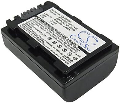 Replacement Battery for CR-HC51E, DCR-30, DCR-DVD103, DCR-DVD105, DCR-DVD105E, DCR-DVD106, DCR-DVD106E, DCR-DVD108, DCR-DVD109, DCR-DVD109E, DCR-DVD110E, DCR-DVD115E , Dcr-dvd202e, dcr-dvd203