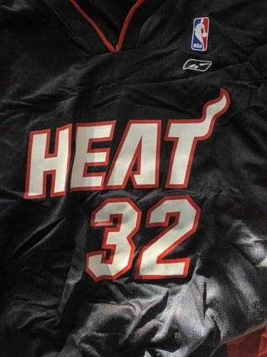 Shaquille O'Neal autografou Miami Heat Jersey Shaq assinou PSA Coa Reebok L - camisas da NBA autografadas