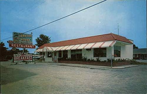 The Lobster House Allendale, Carolina do Sul SC Original Vintage Post -Card