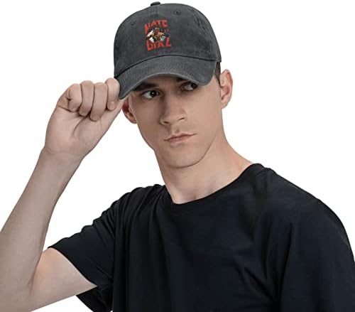 Comicpark Nate Diaz Trucker Hat, Casquette de beisebol de carro ajustável Casquette lavado para homens Mulheres
