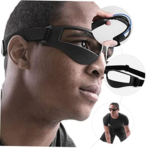 Acessórios de basquete de CLISPEED 3pcs acessórios práticos esportes de óculos confortáveis ​​Profissional de segurança