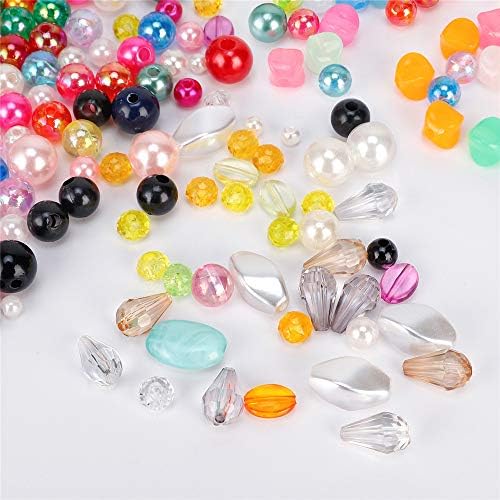 Kit de jóias, suprimentos de jóias incluem alicates de jóias, fios de miçangas, miçangas de jóias e achados de encantos para