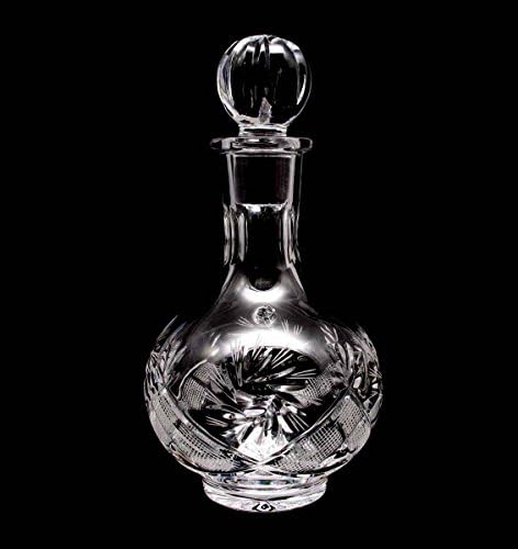 Russo Cuttal Vodka Decanter jarra, 12 onças, URSS vintage