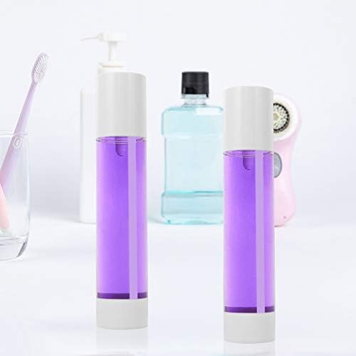 Alremo Xinghuang - 3pcs garrafas de spray transparentes garrafas de névoa transparentes recipientes de líquidos reabastecidos perfumes de plástico para amostras de fragrâncias soluções de limpeza de óleos essenciais 50ml