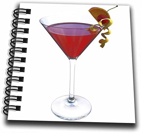 Junto gráfico de 3drose boehm - uma bebida alcoólica cosmopolita - livros de desenho