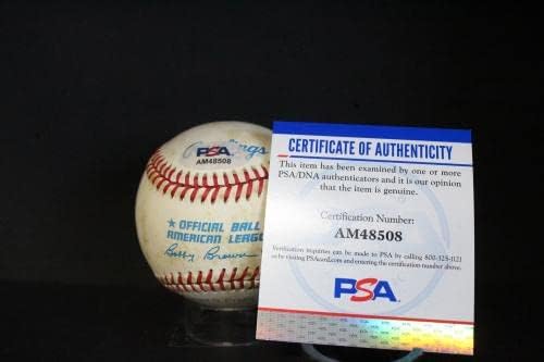 Kirby Puckett assinou o Baseball Autograph Auto PSA/DNA AM48508 - Bolalls autografados