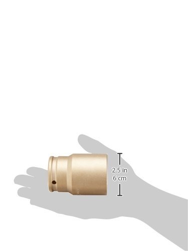 Ferramentas de segurança da AMPCO DWI-3/4D1-11/16 SOCKET, IMPACTO DE PODE DE PROFUNDO, NÃO SPARCO, NÃO MAGNÉTICOS, resistente