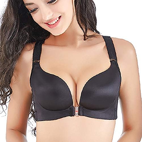 Bras de Sckarle para mulheres Push Up Beauty Back suavizando sutiãs de arco de arame