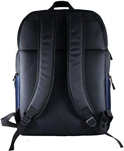 Navitech Black Backpack/Rucksack/Caso de Carry Compatível com o Optoma EH400+