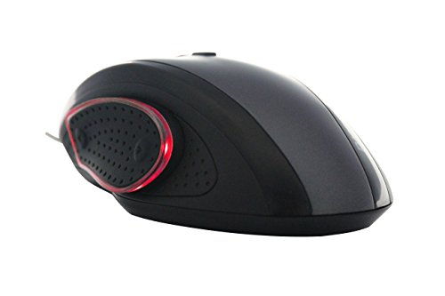 Purex Technology 3000 DPI de alta precisão O mouse de jogos ópticos com torre de polegar ajustável-PXE-M535BU