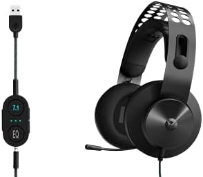 LENOVO LEGION H500 PRO 7.1 fone de ouvido para jogos de som surround, microfone de cancelamento de ruído e gy40t26478 Legion K500