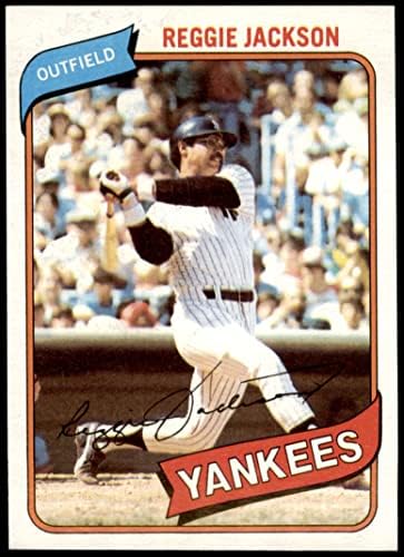 1980 Topps 600 Reggie Jackson New York Yankees NM/MT Yankees