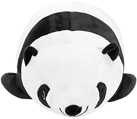 Brinquedo de animal de urso marrom -dente marrom -de -penteado, travesseiro macio para crianças