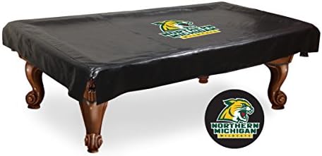 Northern Michigan Wildcats Black Vinyl Billiard Billiar Table Tampa