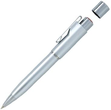サンビー Taniever TSK-24118 Carimbo G caneta de esfero retrátil com alça, prata