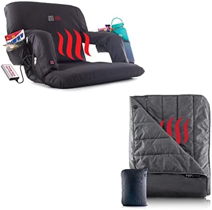 Pacote de design pop: o assento quente, assento de arquibancada aquecida + cobertor externo aquecido