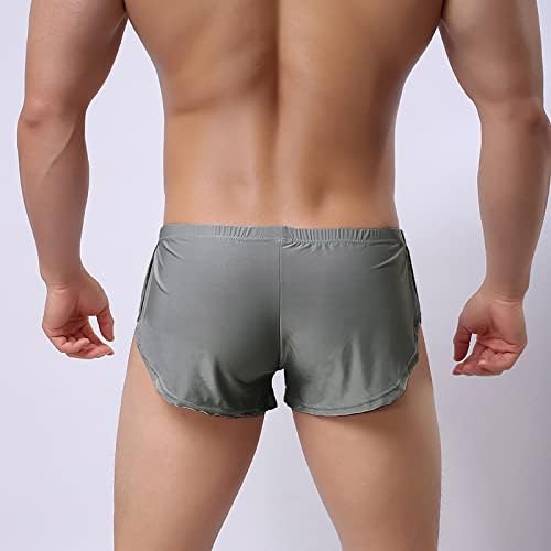 Boxers para homens colorir resumos de letra boxer roupas íntimas sexy masculas bolsa shorts masculinos masculinos