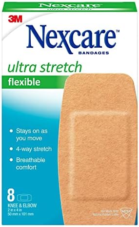 Nexcare soft 'n flex Bandrages 8 cada