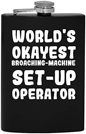 Operador de configuração da máquina de broche do mundo-8 onças de quadril de 8 onças