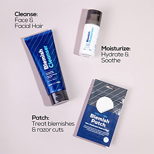 Kit de cuidados faciais masculinos de Hanho - Uso multifuroso, pré -barbear e limpador, hidratante e depois de barbear,