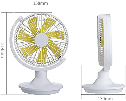 WSJQB Mini Mini Desk Fan Battery Operou