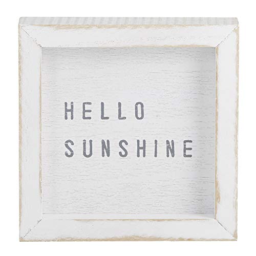 Stephan Baby Fache a Face Collection Petite Word Board, Hello Sunshine
