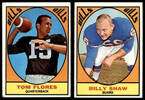 1967 Topps Buffalo Bills Team Definir Buffalo Bills VG+ Bills