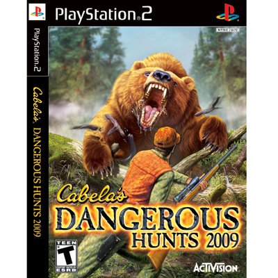 Dangerous Hunts de Activision Cabela 2009 para PlayStation 2