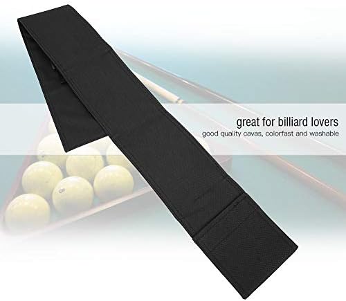 Bolsa de bilhar Keenso Billiard, portátil portátil Durável Cavas Billiard Bag Billiard Pool Stick Schact com alça de ombro ajustável