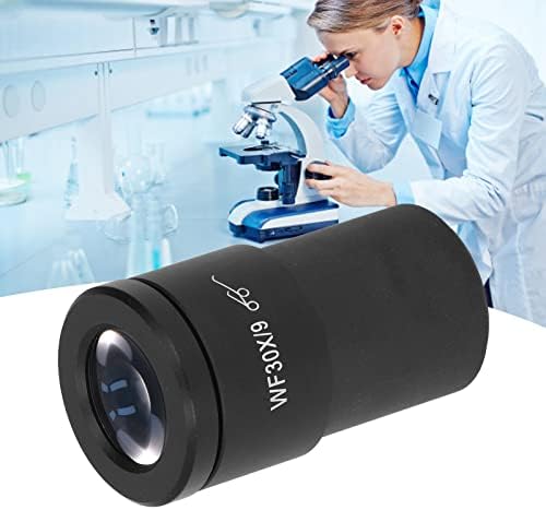 Gaiger 30mm Microscópio Lens, Liga Alumínio High Eye Point Olheepiece Fácil de substituir a imagem mais clara para laboratório