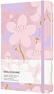 Moleskine Limited Edition Notebook Sakura, capa dura, grande, simples/em branco, gráfico 2, 240 páginas