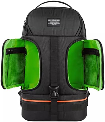 WYFDP DSLR Câmera de vídeo à prova d'água Backpack Case de tripé com faixa refletora FIT 15.6in Saco de laptop