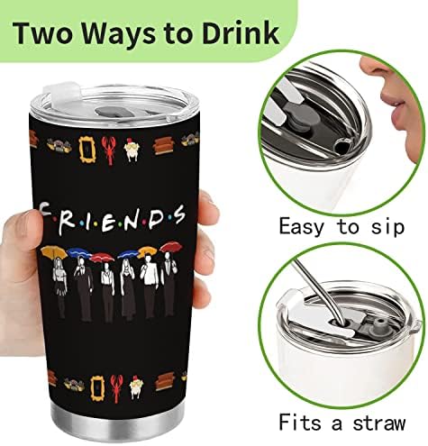 Programa de TV de Pournara Friends Gift Friends Gifts Friends TV Merchandise The Office Tumbler Coffee Cup Copo 20 oz