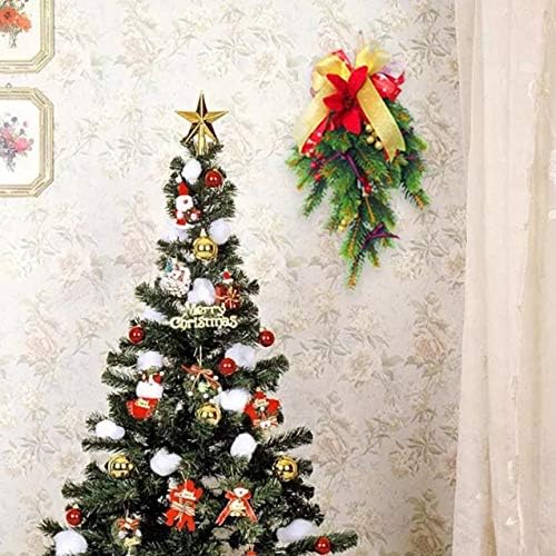 Ganfanren de cabeça para baixo árvore de natal Decorativa de pinheiro árvore de chapéu de natal cabide da porta