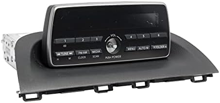 1 Factory Radio AM FM Rádio Bluetooth Pronto Small Informações Tela Trenta Compatível com 2014 Mazda 3 BHN9669R0AA
