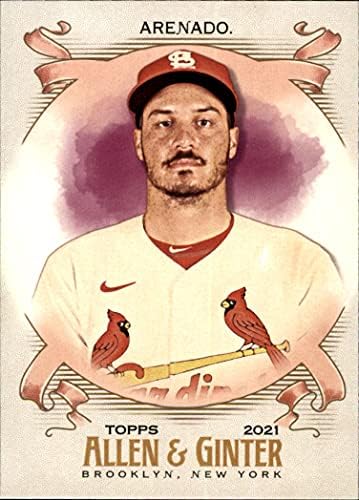 2021 Topps Allen e Ginter 136 Nolan Arenado St. Louis Cardinals MLB Baseball Trading Card