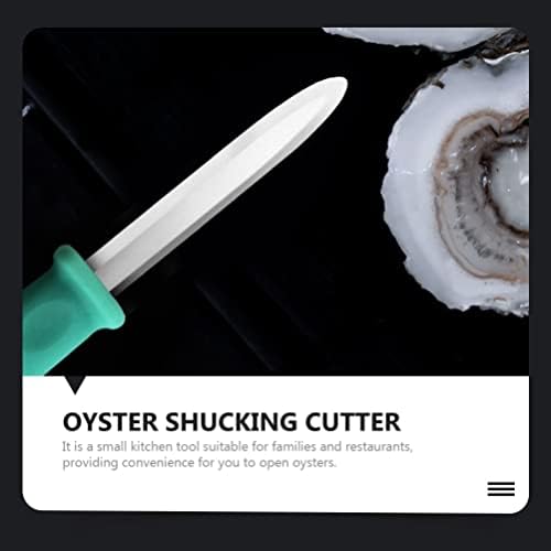 Ferramentas de frutos do mar de Hemoton 3pcs Oyster Faca abridores de ostras shucker Oyster Shucking Faca Oyster Shucking Cutters