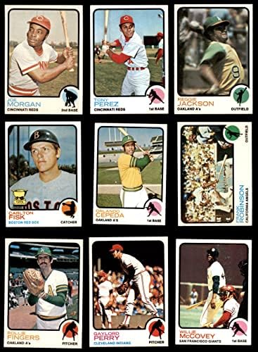 1973 Topps Baseball Complete Conjunto NM/MT
