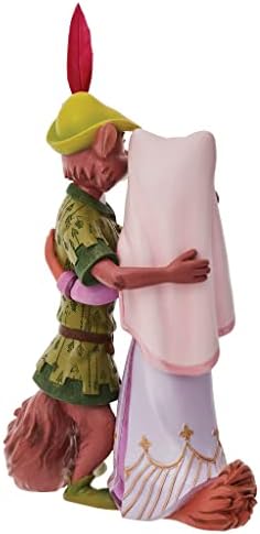 Enesco Disney Showcase Robin Hood e Maid Marian Fatuine, 9,05 polegadas, multicolor