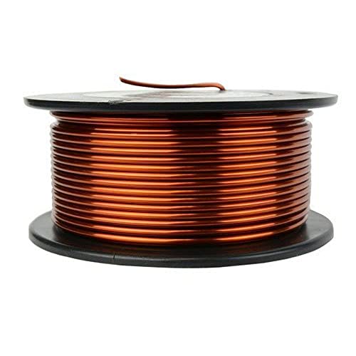 Cordão de fio de fios esmaltados de cobre AWG 28 bitola 1 kg Spool 1000 gramas